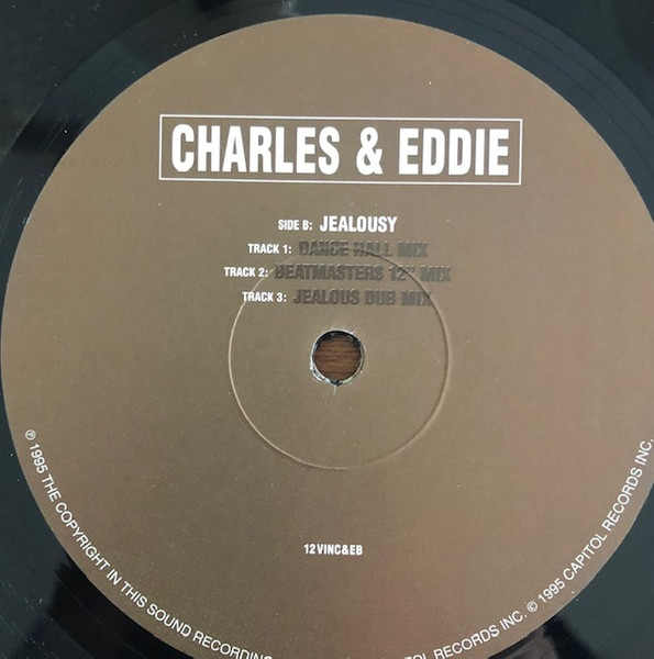 Charles & Eddie - Jealousy | Capitol Records (12 VINC&EB) - 2 Charles & Eddie - Jealousy | Capitol Records (12 VINC&EB) - 2
