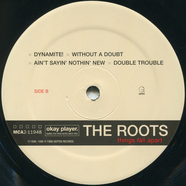 The Roots - Things Fall Apart | Geffen Records (MCA2-11948) - 4