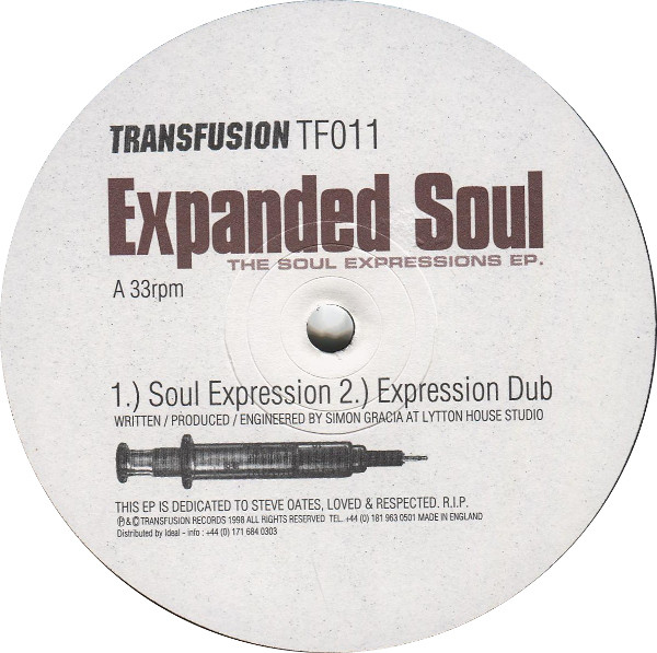 Expanded Soul - The Soul Expressions EP. | Transfusion (TF011) - main
