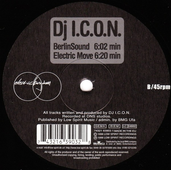 DJ I.C.O.N. - VocoMe | Electric Kingdom (74321 63903 1) - 3