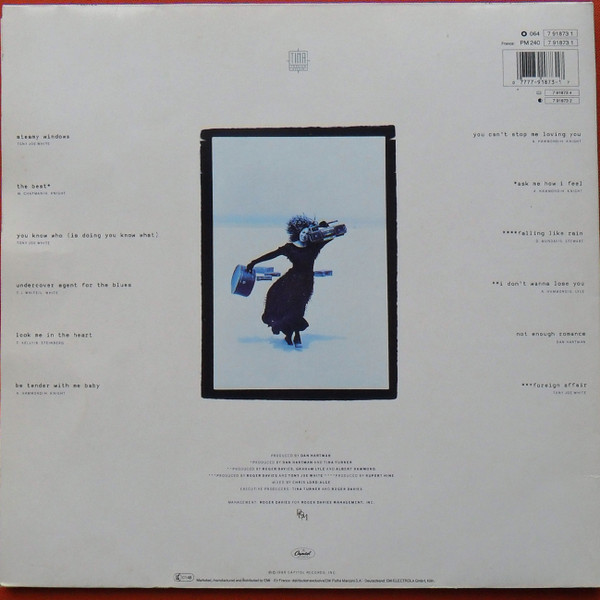 Tina Turner - Foreign Affair | Capitol Records (7 91873 1) - 3