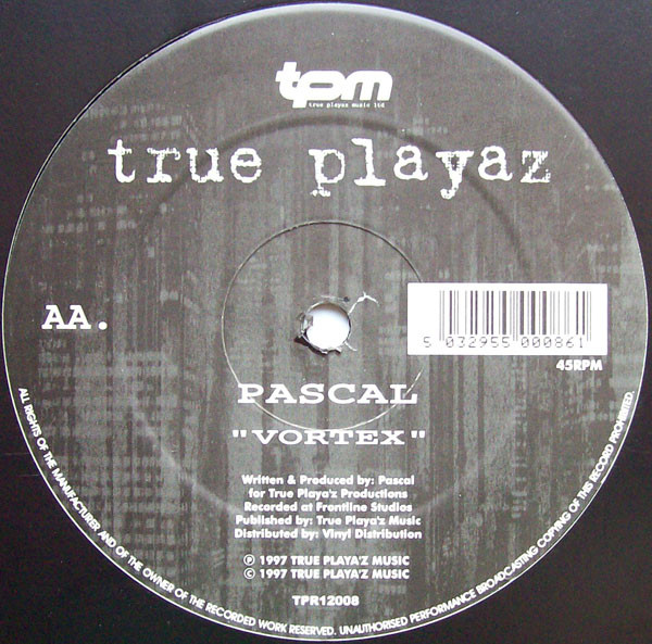 Pascal - Cool Manoeuvre / Vortex | True Playaz (TPR12008) - 2 Pascal - Cool Manoeuvre / Vortex | True Playaz (TPR12008) - 2