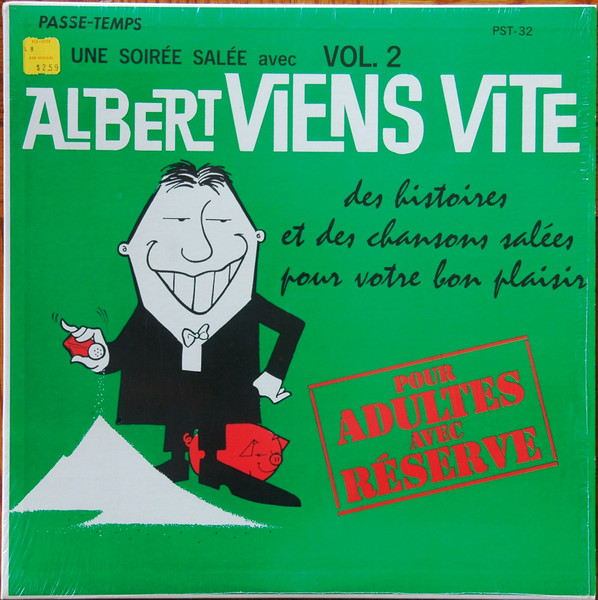 Albert Viens Vite - Une Soirée Salée, Vol.2 | Passe-Temps (PST-32)