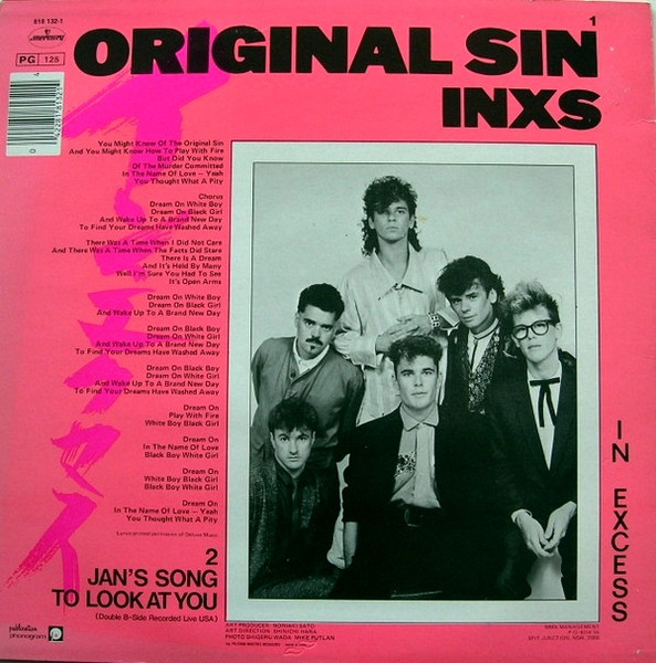 INXS - Original Sin (Long Version) | Mercury (818 132-1) - 2