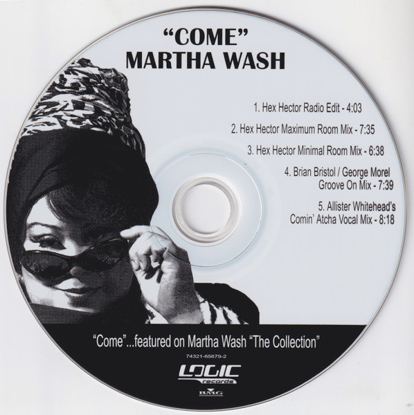 Martha Wash - Come | Logic Records (74321 65679 2) - 3