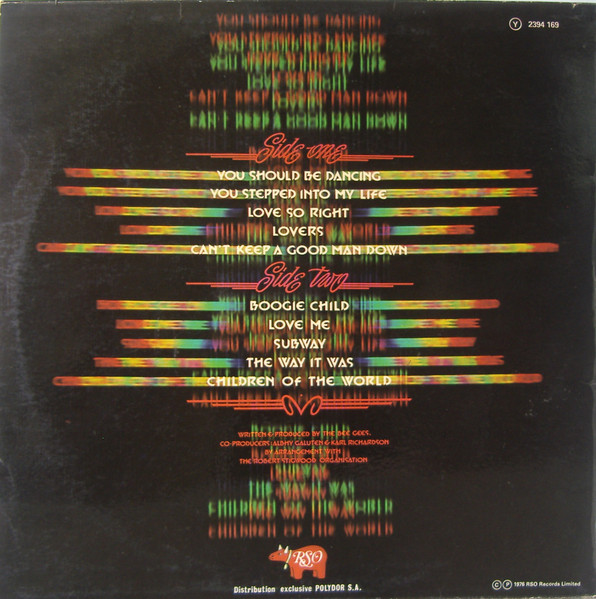 Bee Gees - Children Of The World | RSO (2394 169) - 2