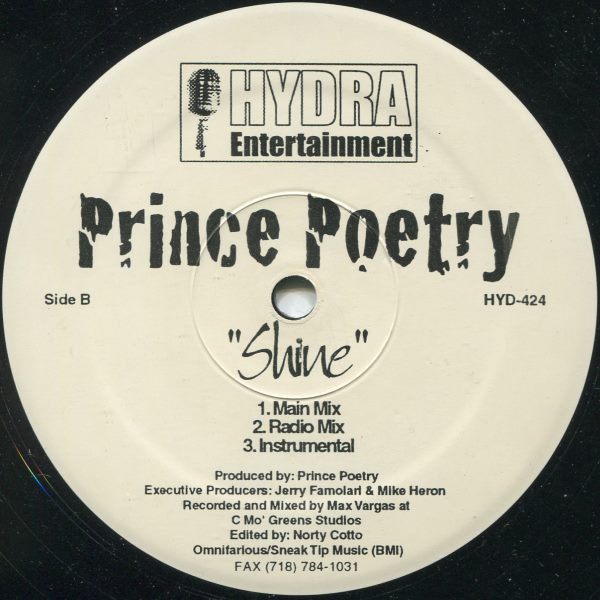 Prince Po - Where Ya Shoes At? / Shine | Hydra Entertainment (HYD-424) - 4