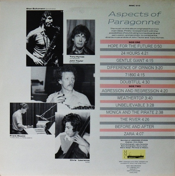 Aspects Of Paragonne - Aspects Of Paragonne | MMC (MMC 010) - 2