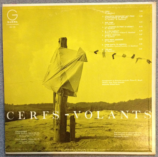 Claude Gauthier - Cerfs Volants | Gamma (GS 119) - 2