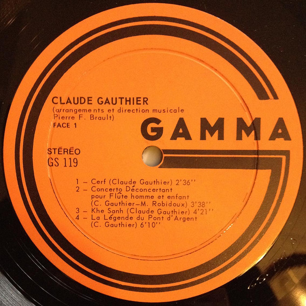 Claude Gauthier - Cerfs Volants | Gamma (GS 119) - 3