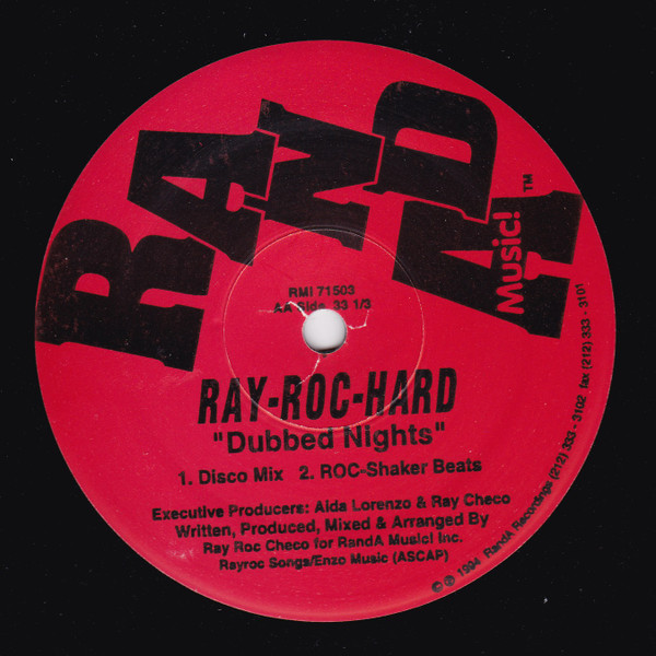 Ray Roc Hard - Dubbed Nights | Randa Music (RMI 71503) - 2
