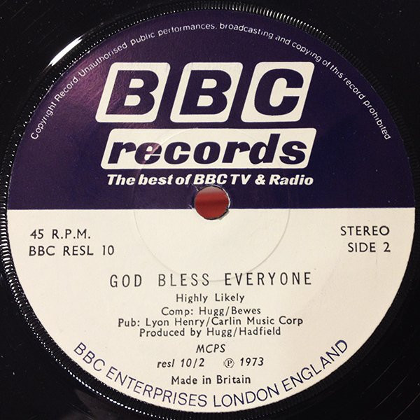 Highly Likely - Whatever Happened To You (The Likely Lads Theme) | BBC Records (RESL 10) - main