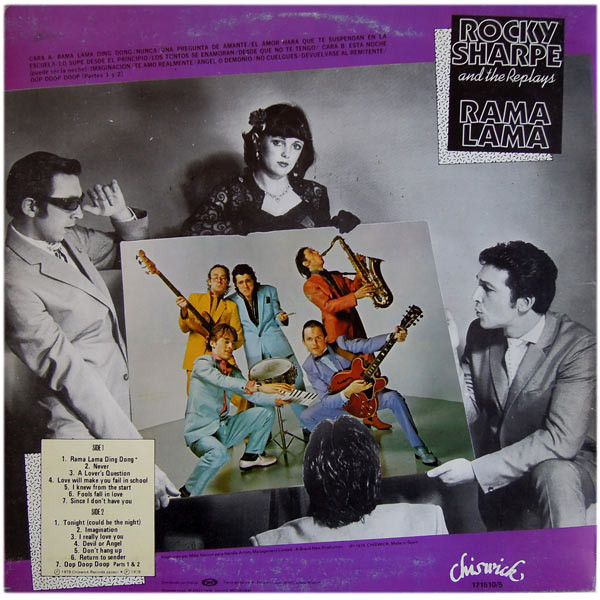 Rocky Sharpe & The Replays - Rama Lama | Chiswick Records (171510/5) - 2 Rocky Sharpe & The Replays - Rama Lama | Chiswick Records (171510/5) - 2