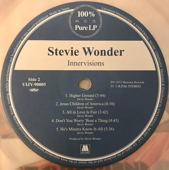 Stevie Wonder - Innervisions | Motown (UIJY-90005) - 4