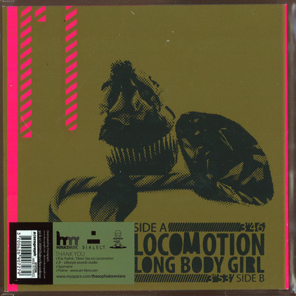 The Sophia Lorenians - Locomotion / Long Body Girl | Dialect Recordings (DIAL 015) - 2