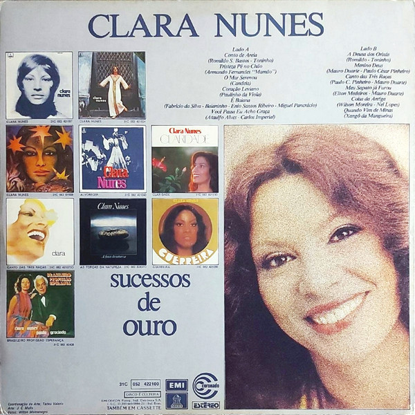 Clara Nunes - Sucessos De Ouro | Odeon (31C 052 422100) - 2 Clara Nunes - Sucessos De Ouro | Odeon (31C 052 422100) - 2
