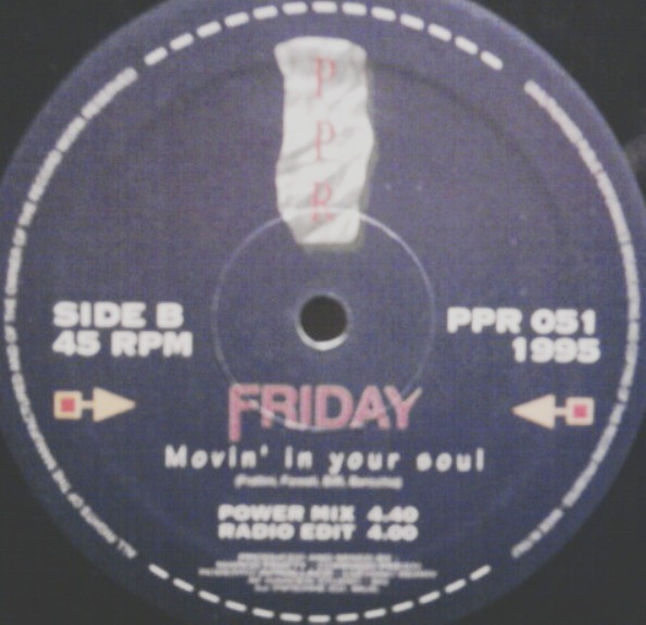Friday - Movin' In Your Soul | Paradise Project Records (PPR 051)