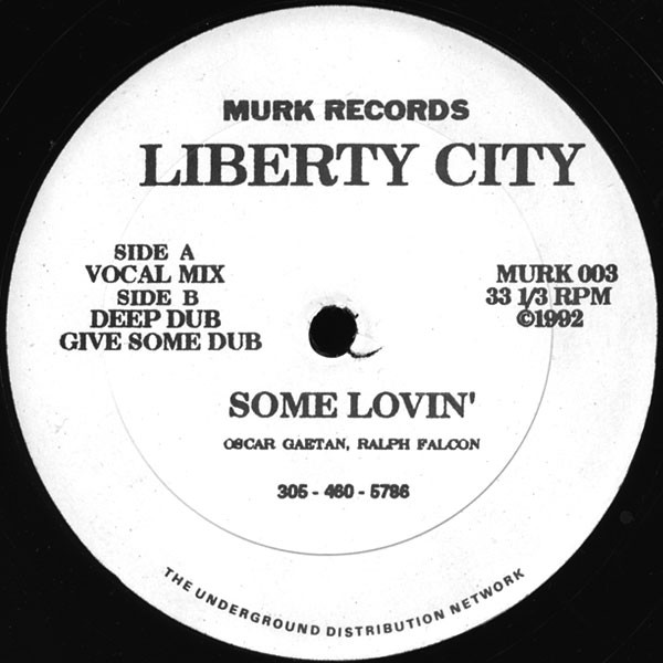 Liberty City - Some Lovin' | Murk Records (MURK 003) - main Liberty City - Some Lovin' | Murk Records (MURK 003) - main