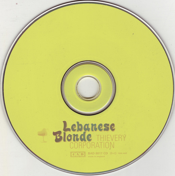 Thievery Corporation - Lebanese Blonde | 4AD (BAD 8017 CD) - 3