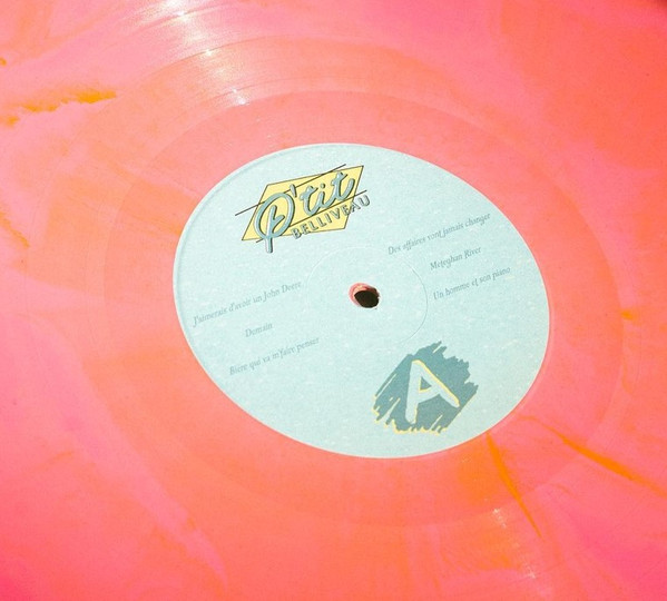 P'tit Belliveau - Un Homme Et Son Piano (Édition Limitée - Vinyle Marbré Orange et Rose) [Vinyl] | Bonsound (BONAL087-LP) - 3