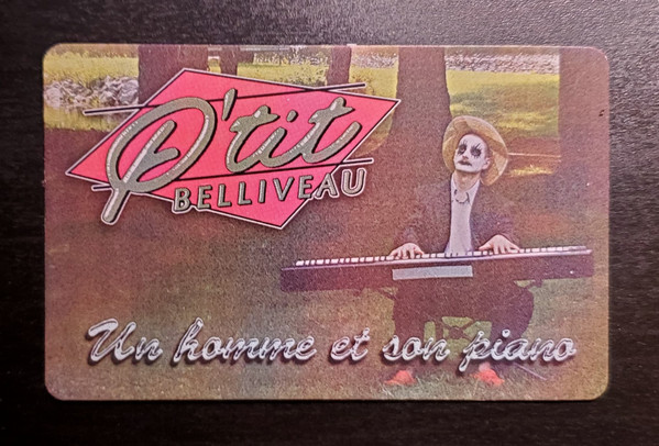 P'tit Belliveau - Un Homme Et Son Piano (Édition Limitée - Vinyle Marbré Orange et Rose) [Vinyl] | Bonsound (BONAL087-LP) - 4