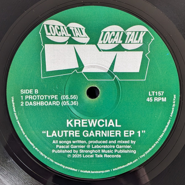 Krewcial - Lautre Garnier EP 1 | Local Talk (LT157) - 2