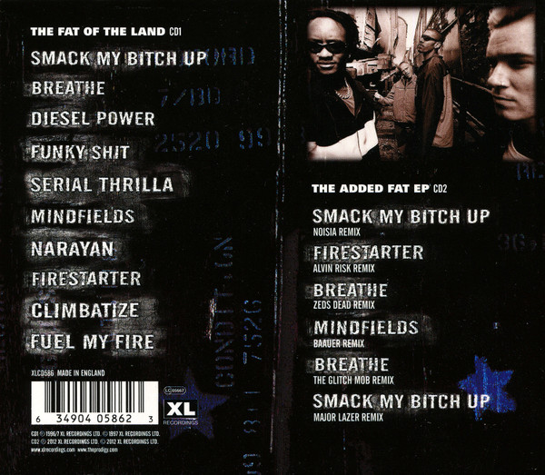 The Prodigy - The Fat Of The Land | XL Recordings (XLCD586) - 3