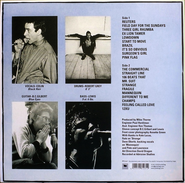 Wire - Pink Flag LP | Pinkflag (PF11LP) - 2 Wire - Pink Flag LP | Pinkflag (PF11LP) - 2