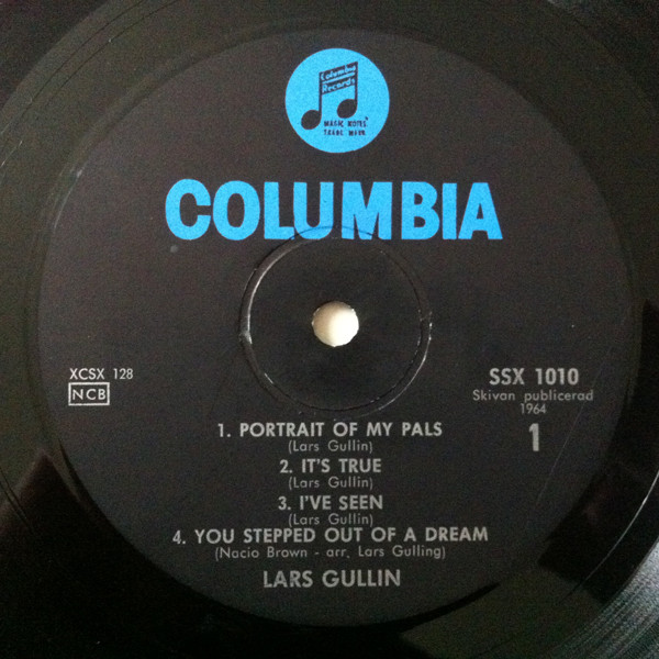 Lars Gullin - Portrait Of My Pals | Columbia (SSX 1010) - 4
