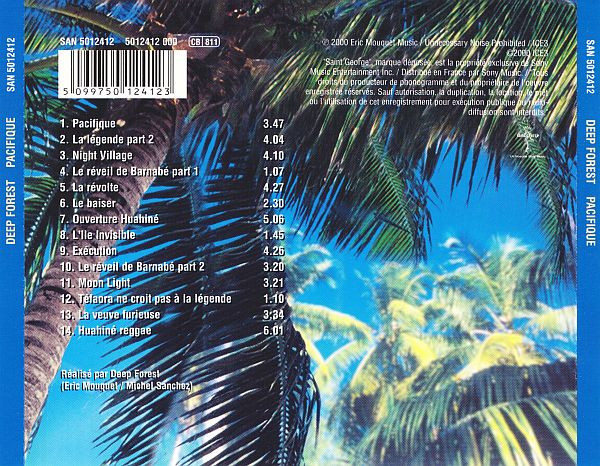 Deep Forest - Pacifique | Saint George (SAN 501241 2) - 2 Deep Forest - Pacifique | Saint George (SAN 501241 2) - 2
