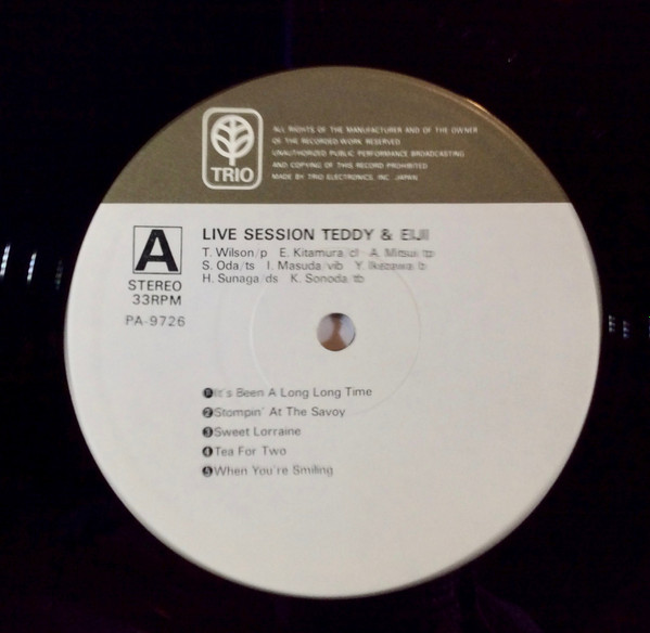 Teddy Wilson & Eiji Kitamura - Live Session | Trio Records (PA-9726) - 3 Teddy Wilson & Eiji Kitamura - Live Session | Trio Records (PA-9726) - 3