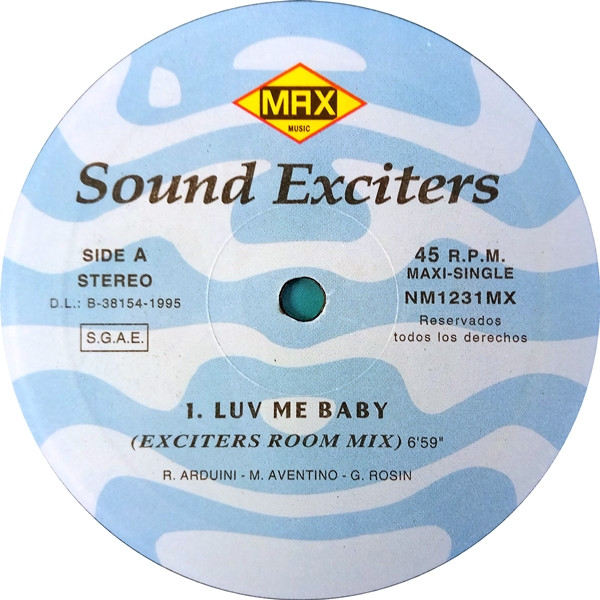 Sound Exciters - Luv Me Baby | Max Music (NM 1231 MX) - 3
