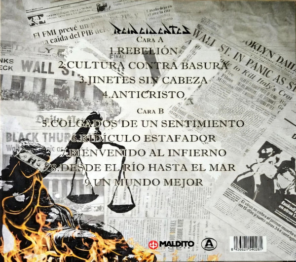 Reincidentes - ¡Peligro! - Vinilo + CD | Maldito Records (MR25923) - 2 Reincidentes - ¡Peligro! - Vinilo + CD | Maldito Records (MR25923) - 2