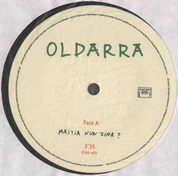 Oldarra - Le Chant Basque | Warner Classics France (PRO 1127) - 2