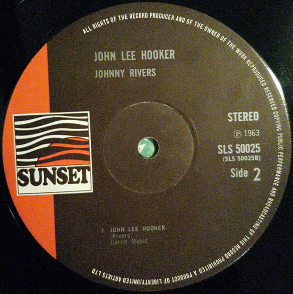 Johnny Rivers - John Lee Hooker | Sunset Records (SLS 50025) - 4