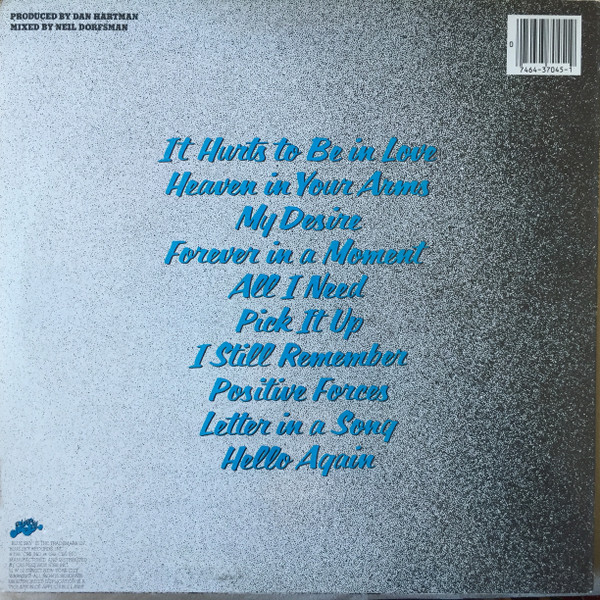 Dan Hartman - It Hurts To Be In Love | Blue Sky (JZ 37045)