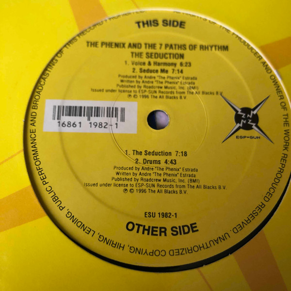 The Phenix And The 7 Paths Of Rhythm - The Seduction | ESP-SUN Records (ESU 1982-1) - 2 The Phenix And The 7 Paths Of Rhythm - The Seduction | ESP-SUN Records (ESU 1982-1) - 2
