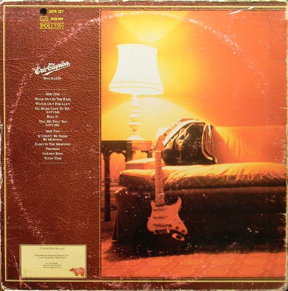 Eric Clapton - Backless | RSO (2479 221) - 4