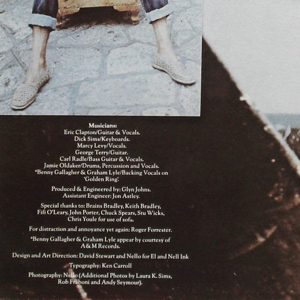 Eric Clapton - Backless | RSO (2479 221) - 2