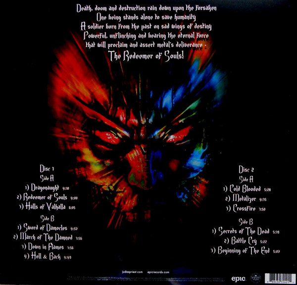 Judas Priest - Redeemer Of Souls (2LP) [Vinyl] | Epic (88843072421) - 3