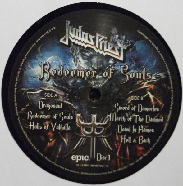 Judas Priest - Redeemer Of Souls (2LP) [Vinyl] | Epic (88843072421) - 4