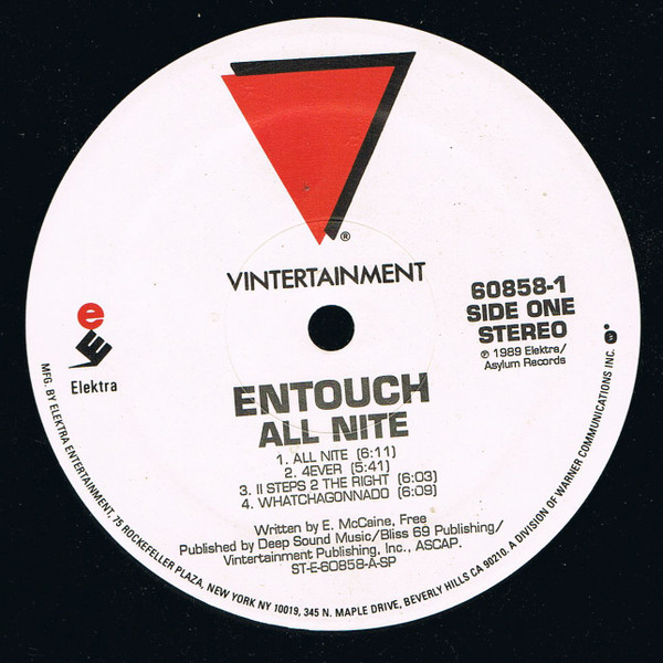Entouch - All Nite | Vintertainment (60858-1) - 2 Entouch - All Nite | Vintertainment (60858-1) - 2