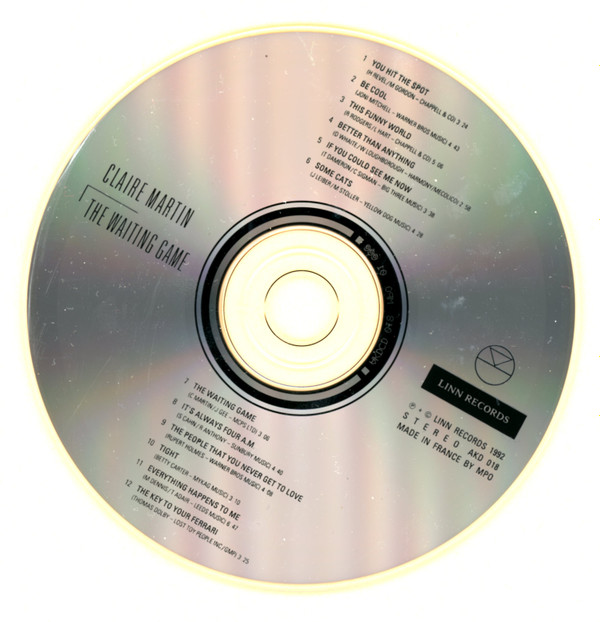 Claire Martin - The Waiting Game | Linn Records (AKD 018) - 3