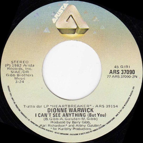 Dionne Warwick - Heartbreaker | Arista (ARS 37090) - 4