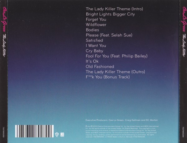 Cee-Lo - The Lady Killer | Elektra (7567889289) - 2