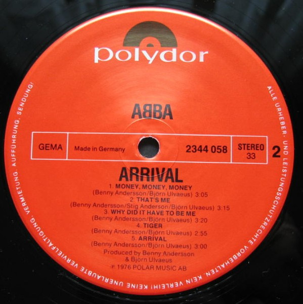 ABBA - Arrival | Polydor (2344 058) - 4