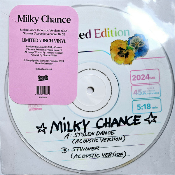 Milky Chance - Stolen Dance | Stoned in paradise (SIP002SPRSD) - main