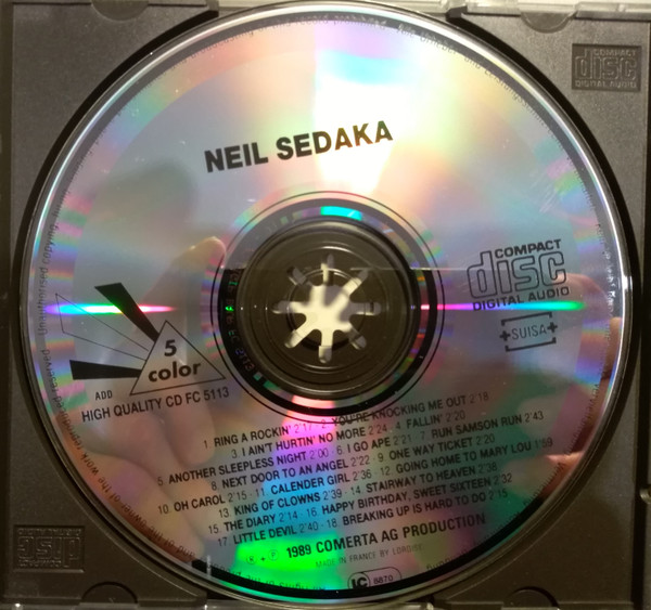 Neil Sedaka - One Way Ticket | 5 Color (FC 5113) - 3