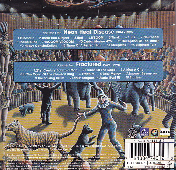 King Crimson - Cirkus (The Young Persons' Guide To King Crimson Live) | Virgin (7243 8 47431 2 3) - 2
