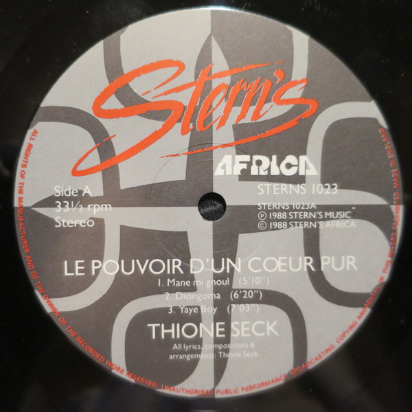 Thione Seck - Le Pouvoir D'Un Cœur Pur | Stern's Africa (STERNS 1023) - 3 Thione Seck - Le Pouvoir D'Un Cœur Pur | Stern's Africa (STERNS 1023) - 3